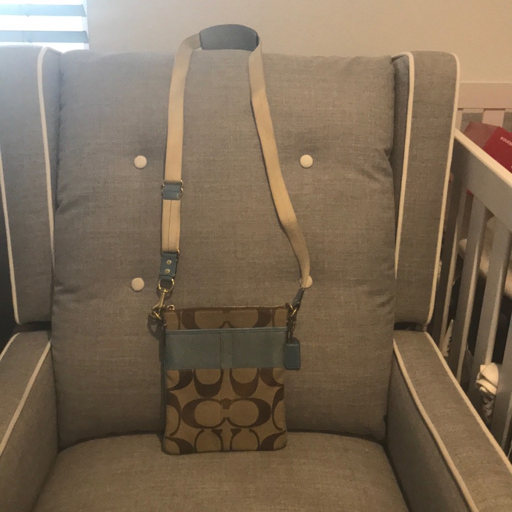 Coach cross body bag